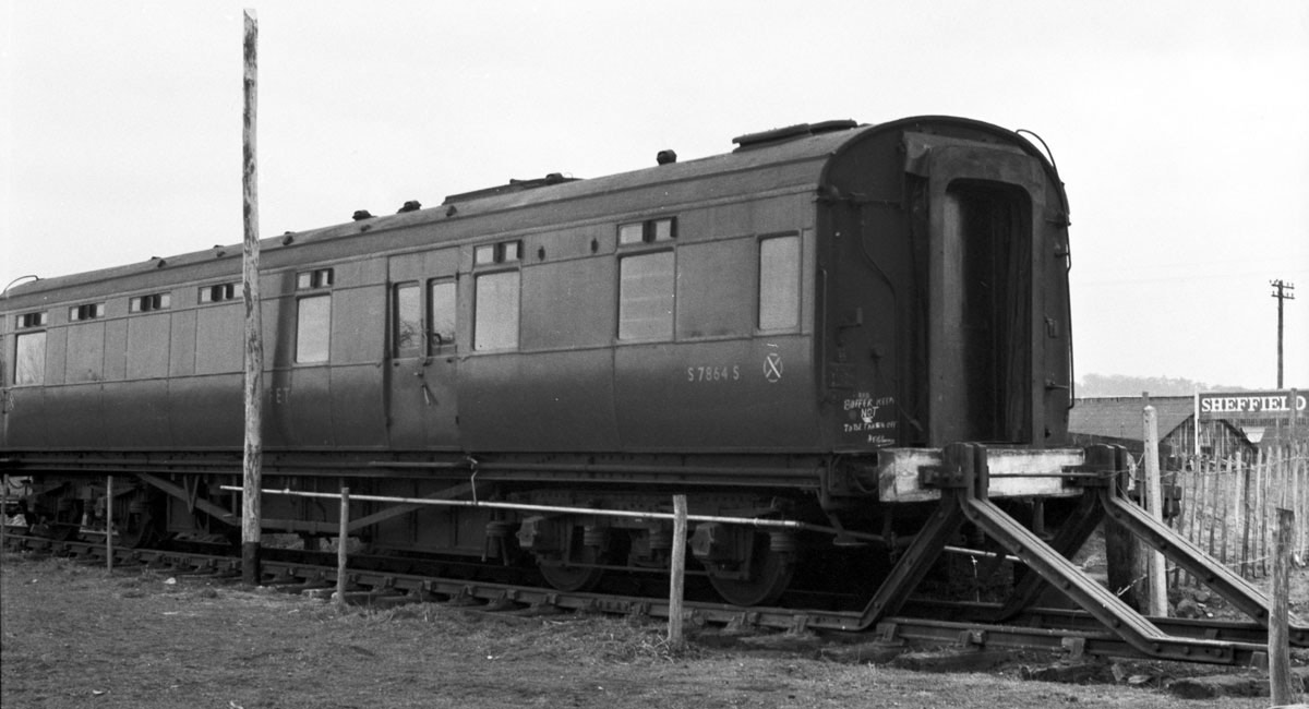 7864 is seen soon after arrival at Sheffield Park, 18 March 1962 (Photo: Ian Nolan)