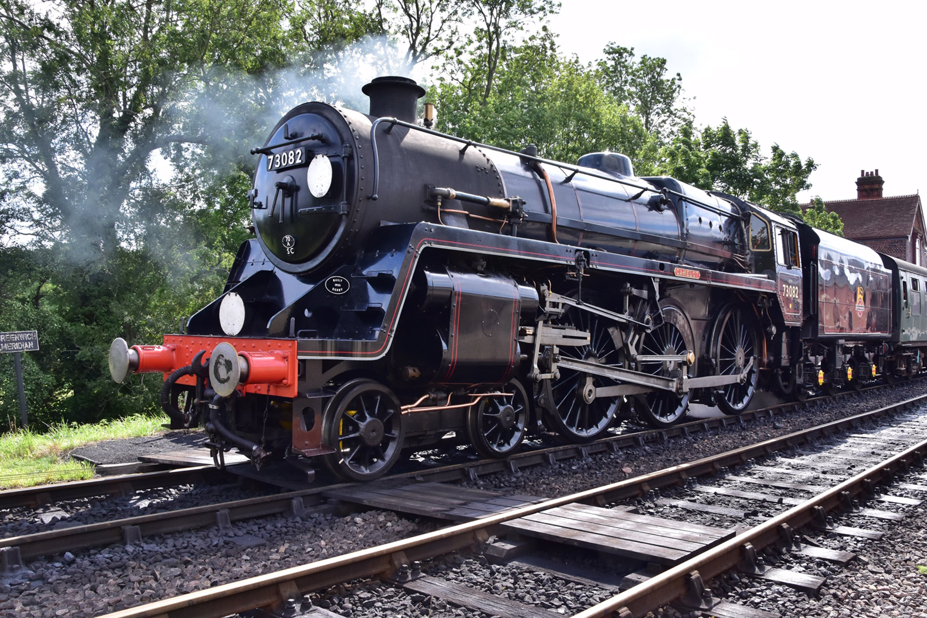 BR Standard, No. 73082 ‘Camelot’ - The Bluebell Railway in Sussex