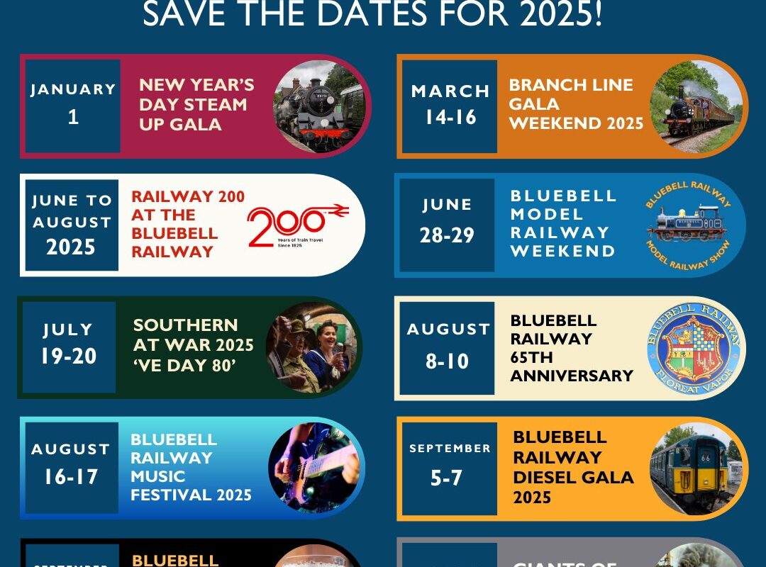 Special Events announced for 2025